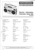 Nordmende transcorder stereo 1082 Service Informationen Schaltplan