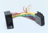 Radio-Adapterkabel ISO-ISO Verlängerung , Strom , 14cm, ausgeschleifte Stromkabel + Masse
