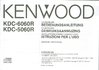 Bedienungsanleitung Kenwood KDC-6060R und KDC-5060R