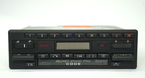 Becker Grand Prix Cassette electronic Stereo Kurier BE0779