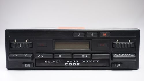 Becker Avus electronic 778 Autoradio der 80er Jahre