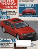 Auto Motor Sport April 1988 Opel Vectra, Autoradios und Zubehör